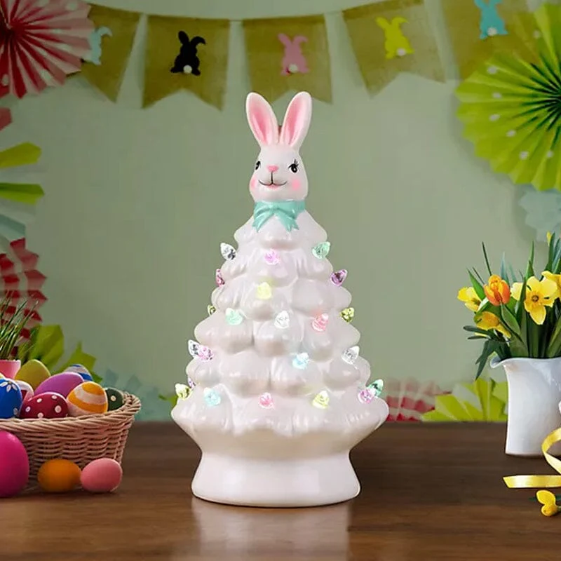 Easter Pink Bunny Tree - Image 15