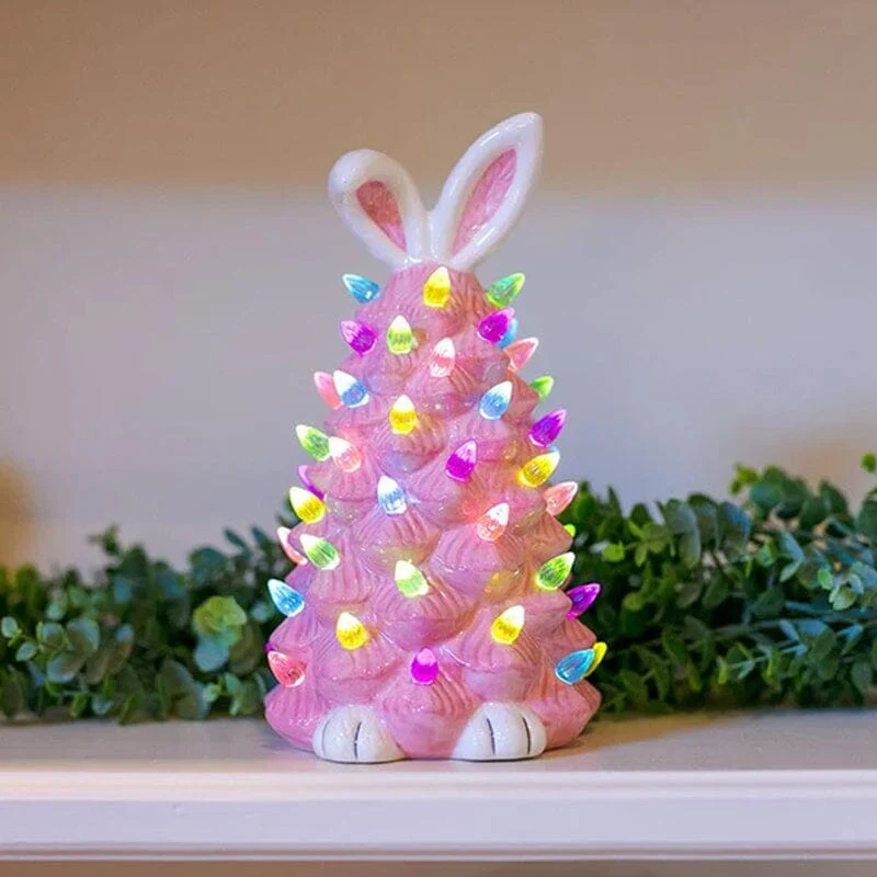 Easter Pink Bunny Tree - Image 4