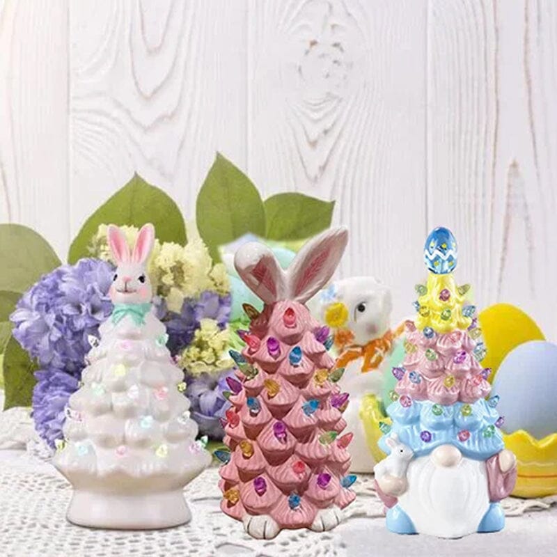Easter Pink Bunny Tree - Image 5