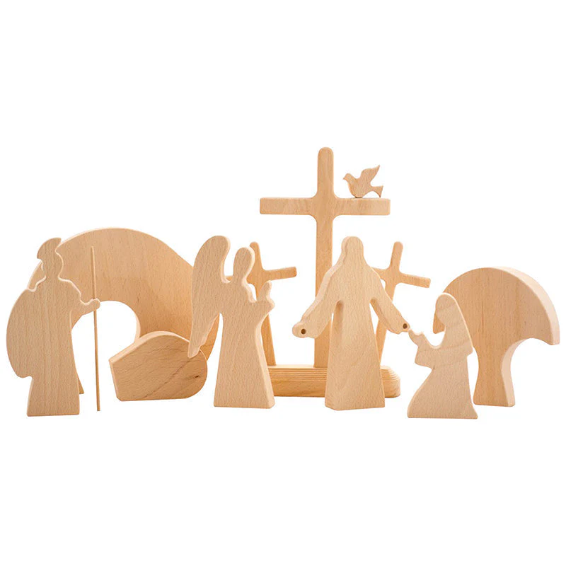 Easter Scene Wooden Decoration - Image 13