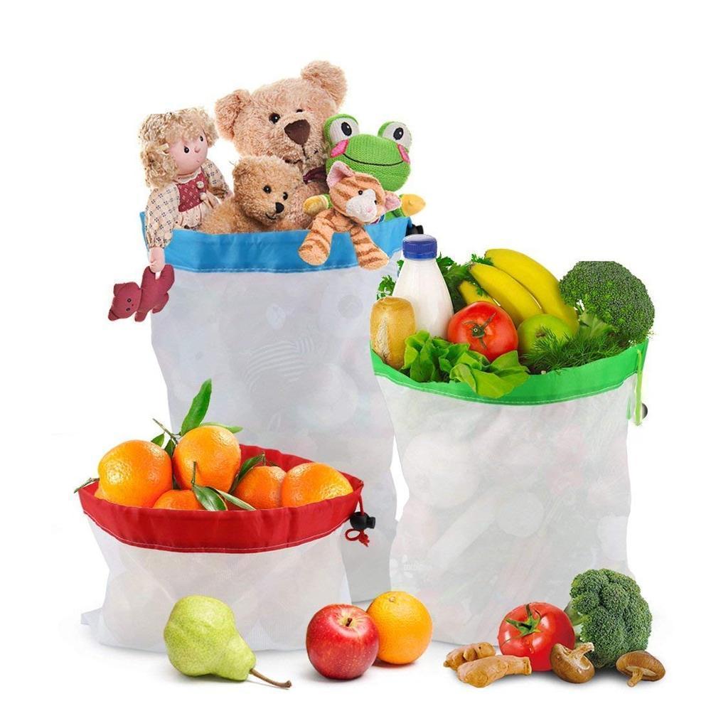 Ecological and Reusable Portable Bag, 12 Pieces - Image 7