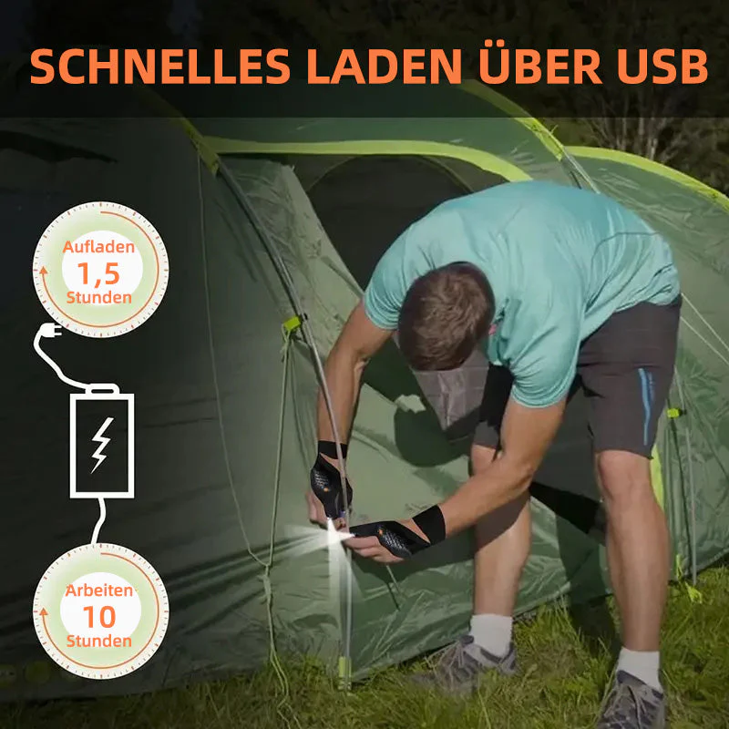 Einstellbare LED-Taschenlampenhandschuhe (1 Paar) - Image 6