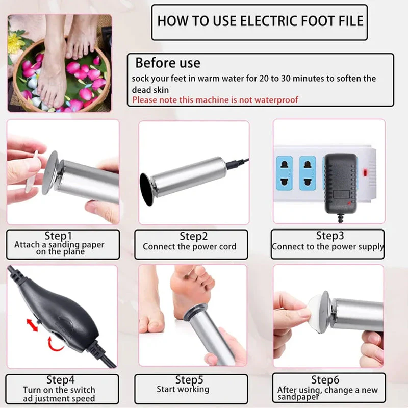 Electric Foot Care Pedicure - Image 7