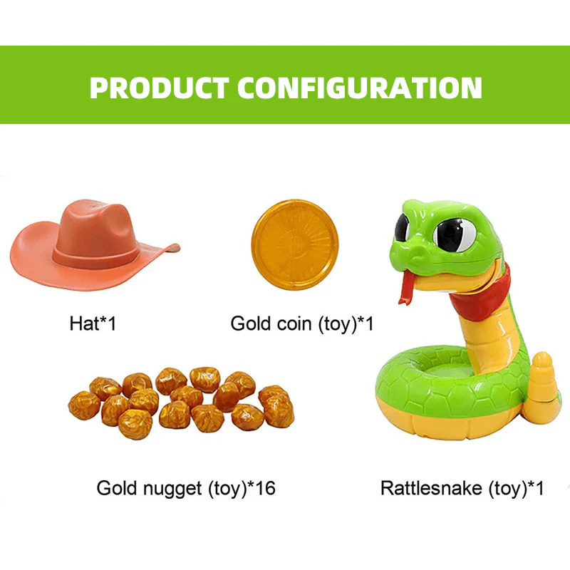 Electric tricky and scary rattlesnake toy - Image 2