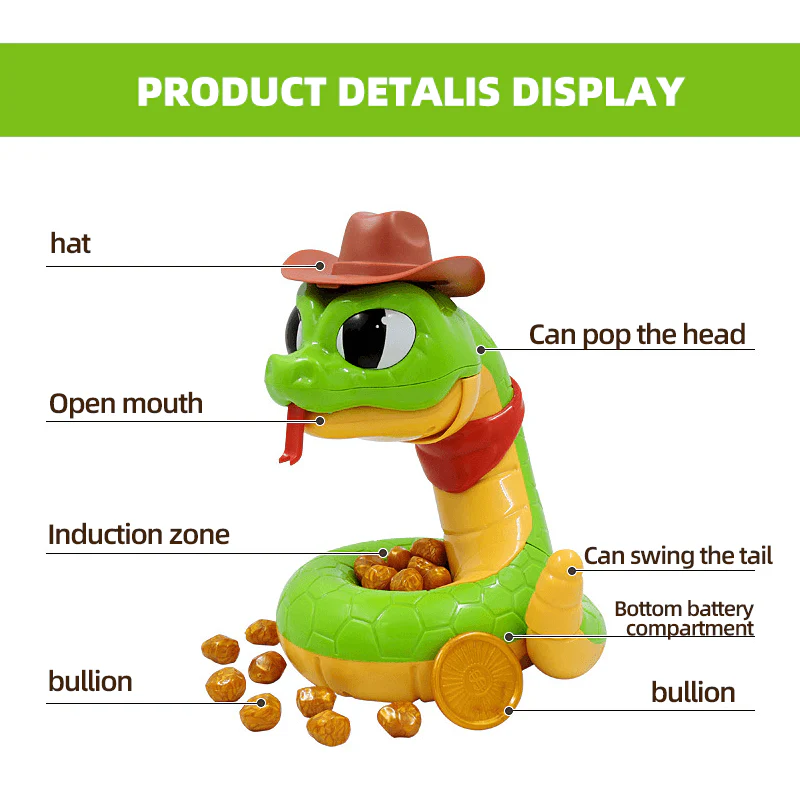 Electric tricky and scary rattlesnake toy - Image 4