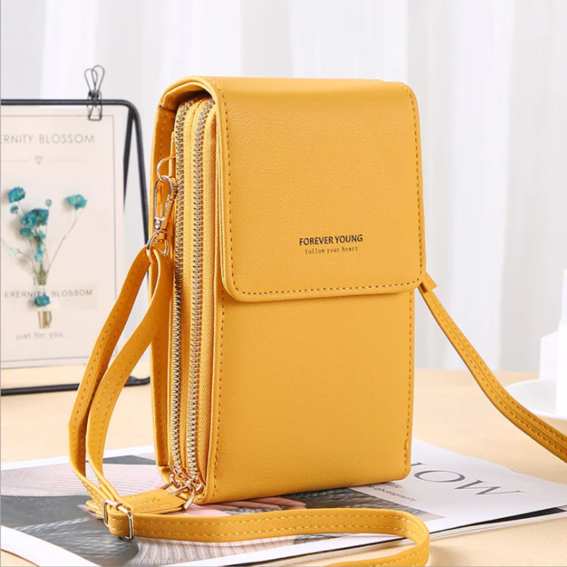 Elegant Crossbody Touch Screen Phone Bag - Image 6