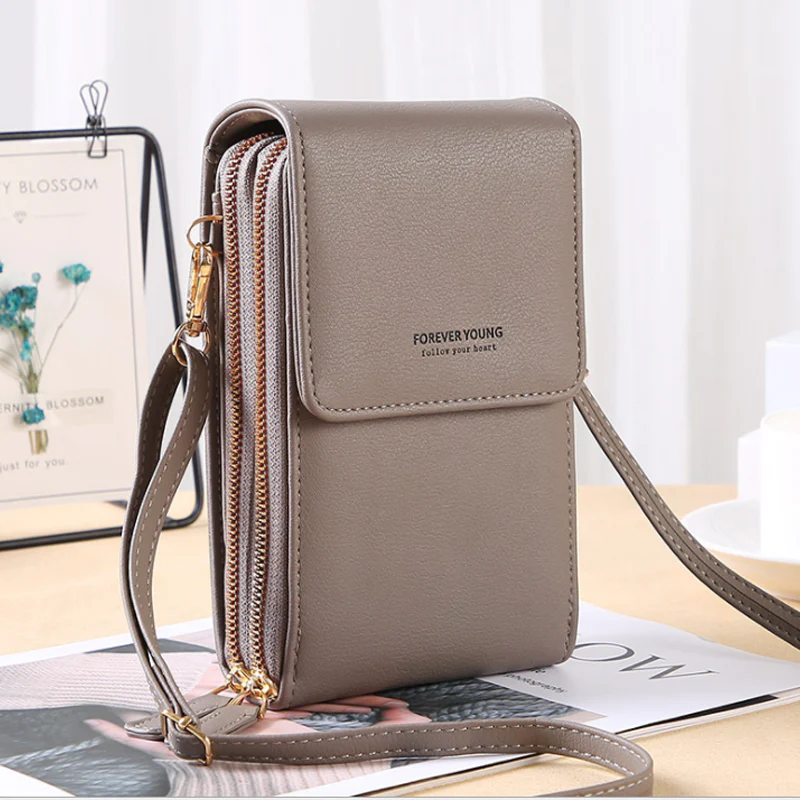 Elegant Crossbody Touch Screen Phone Bag - Image 8