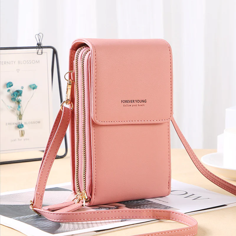 Elegant Crossbody Touch Screen Phone Bag - Image 9