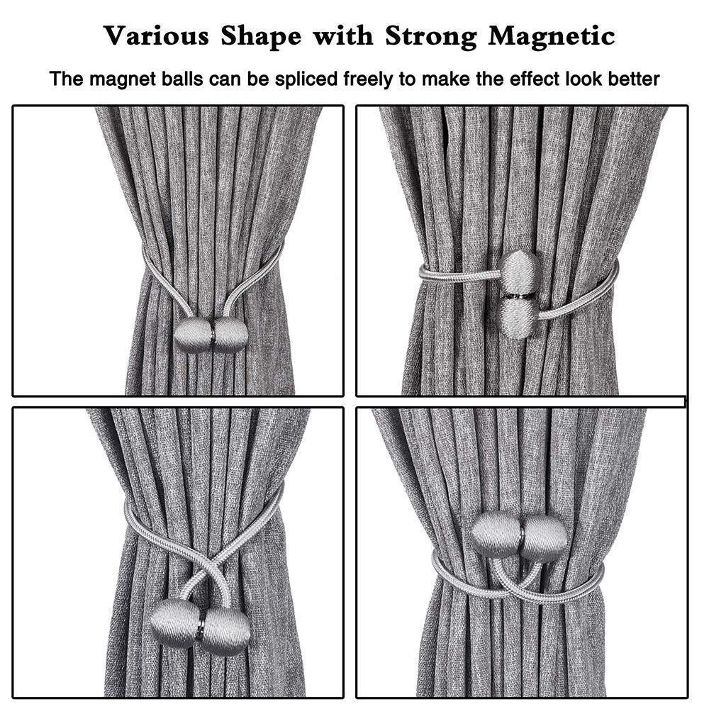 Elegant Magnetic Curtain Buckle, 2 PC - Image 4