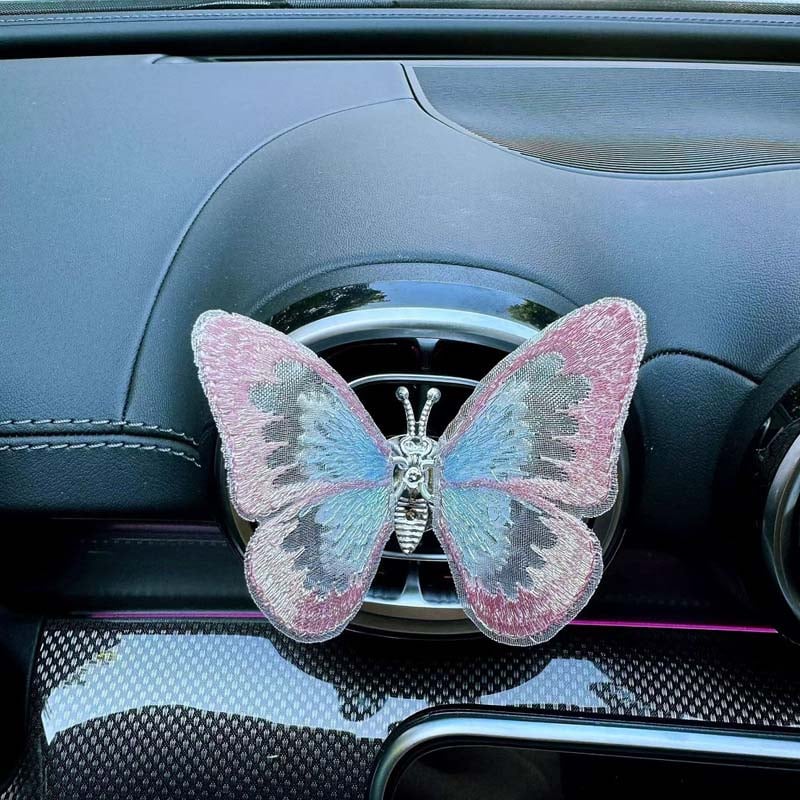 Embroidery Fragrance Butterfly Car Decoration - Image 10