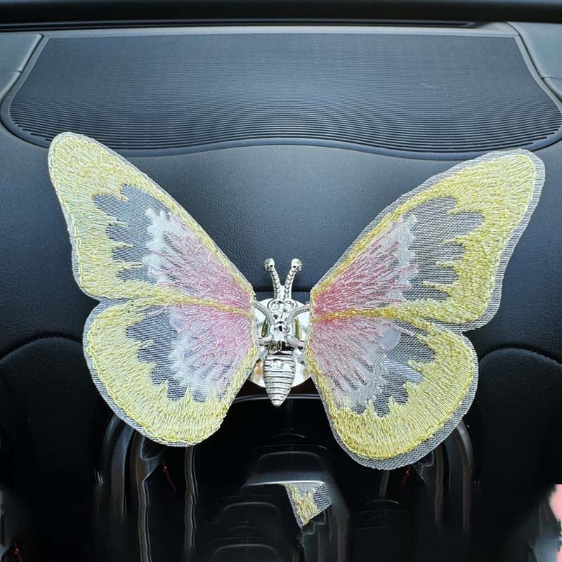 Embroidery Fragrance Butterfly Car Decoration - Image 15