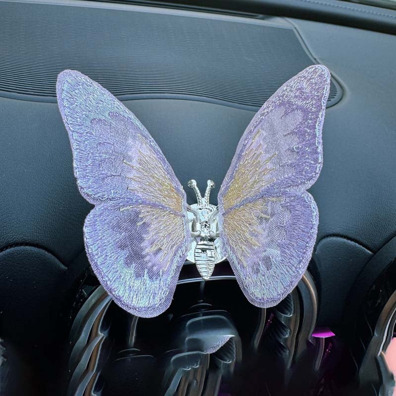 Embroidery Fragrance Butterfly Car Decoration - Image 18
