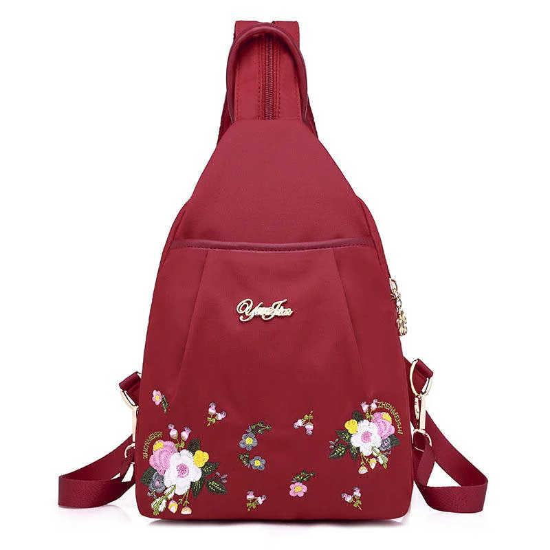 Embroidery Lightweight Backpack - Image 6