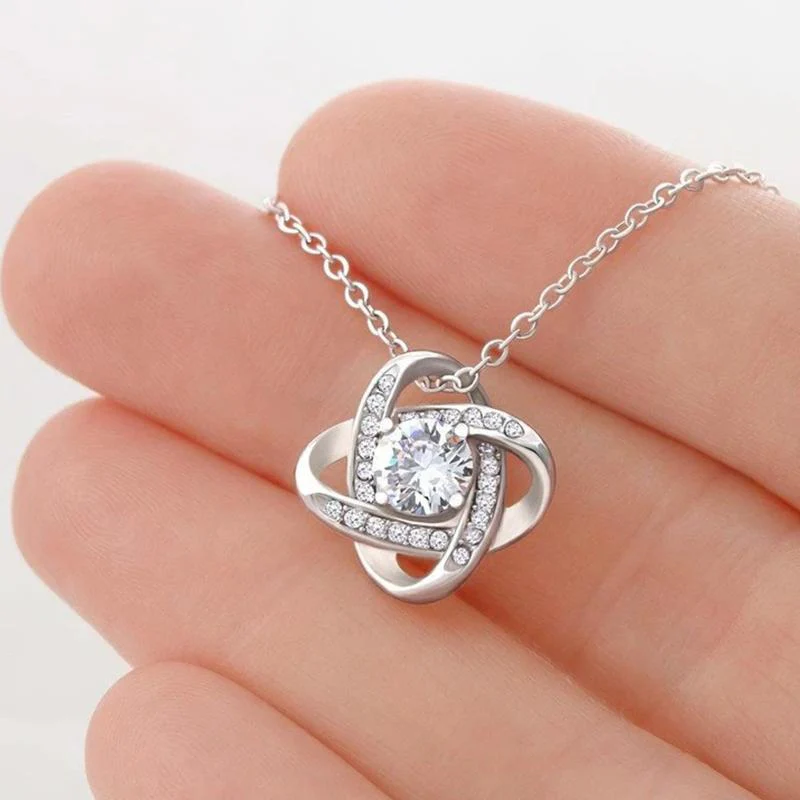 Endless Knot Friendship Ring and Necklace - Image 5