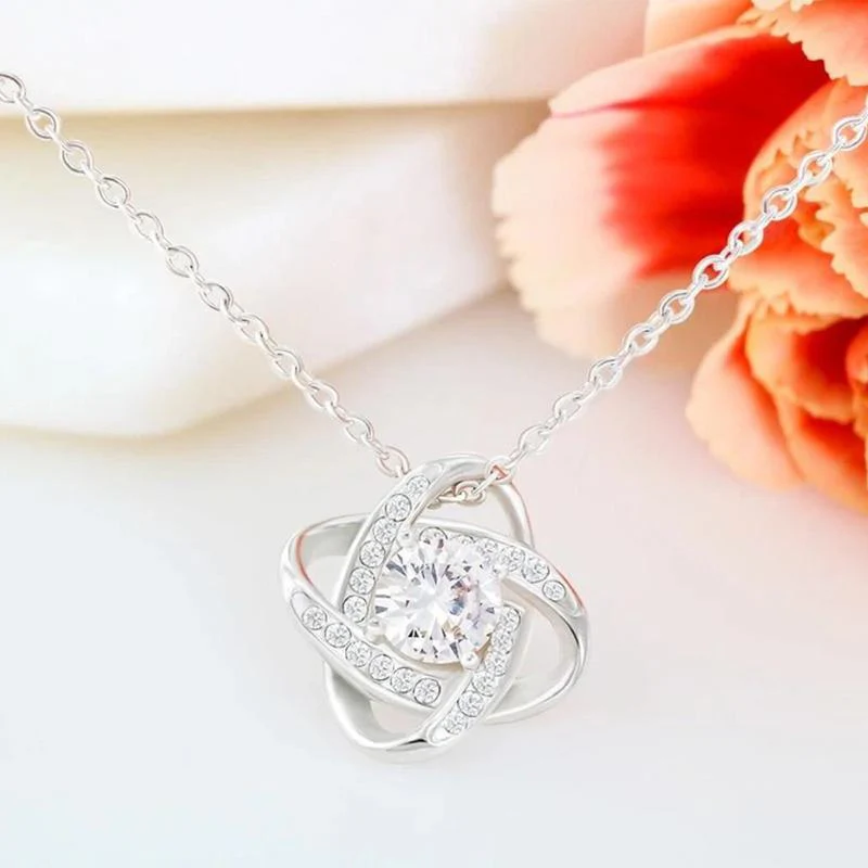 Endless Knot Friendship Ring and Necklace - Image 6