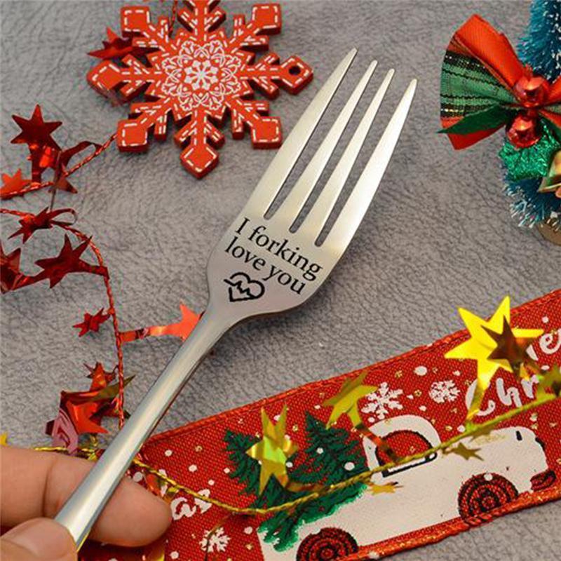 Engraved Fork - Best Funny Gift For Loved One - Image 3