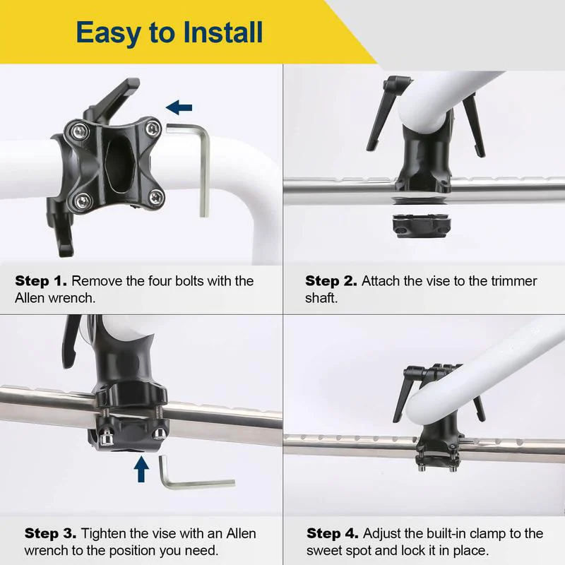 Ergonomic Weed Eater Handle Extension Weed Wacker Trimmer Grip - Image 7