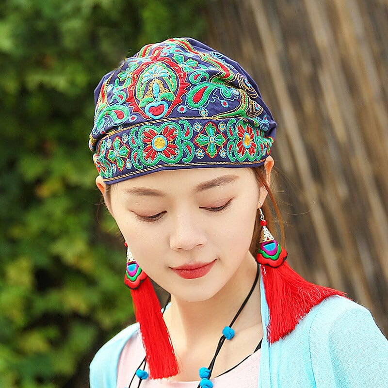 Ethnic Embroidered Turban - Image 13