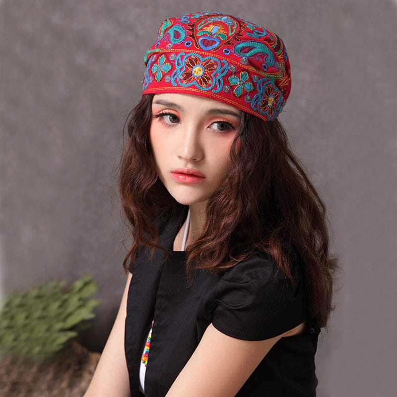 Ethnic Embroidered Turban - Image 5