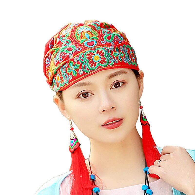 Ethnic Embroidered Turban - Image 6