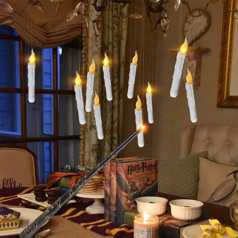 Fantasy Floating Candles with Wand Remote - Image 2