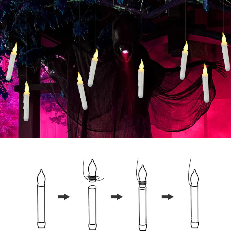 Fantasy Floating Candles with Wand Remote - Image 20