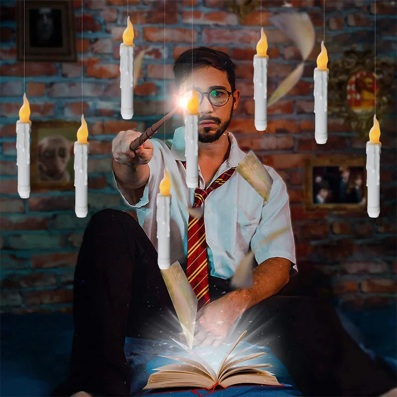 Fantasy Floating Candles with Wand Remote - Image 3