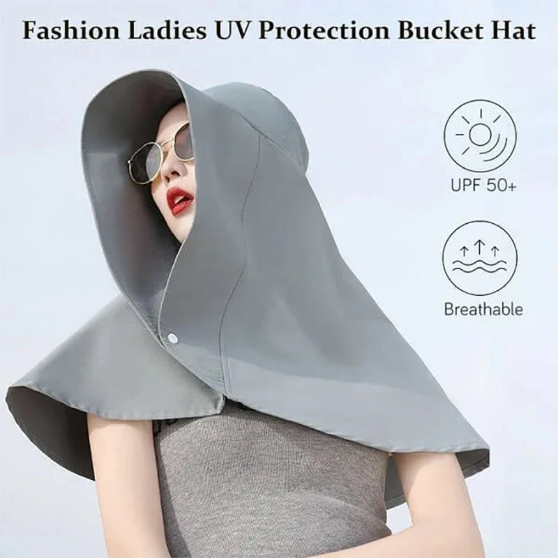 Fashion Ladies UV Protection Bucket Hat - Image 4
