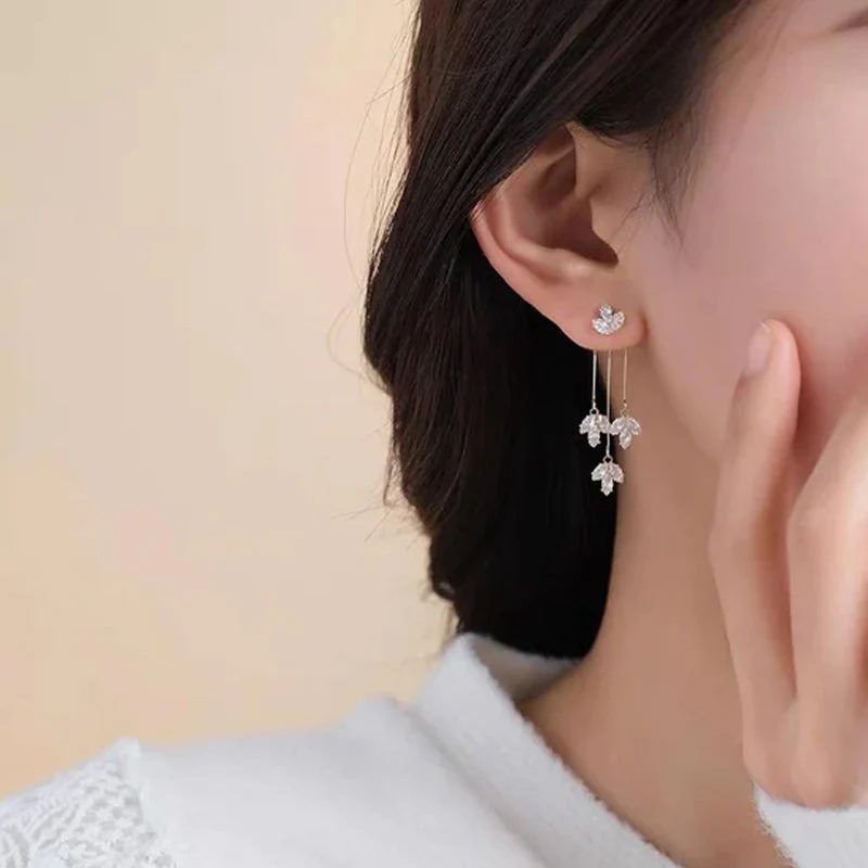 Fashion Maple Leaf Earrings - Image 11