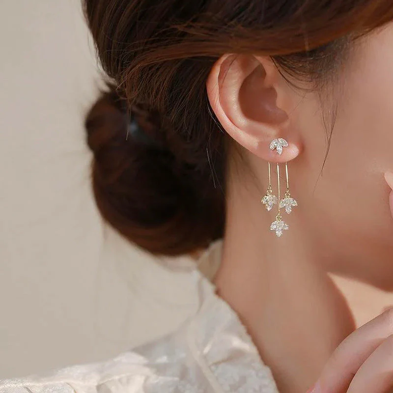 Fashion Maple Leaf Earrings - Image 13