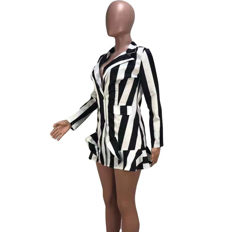 Fashion Striped Dress - Image 7