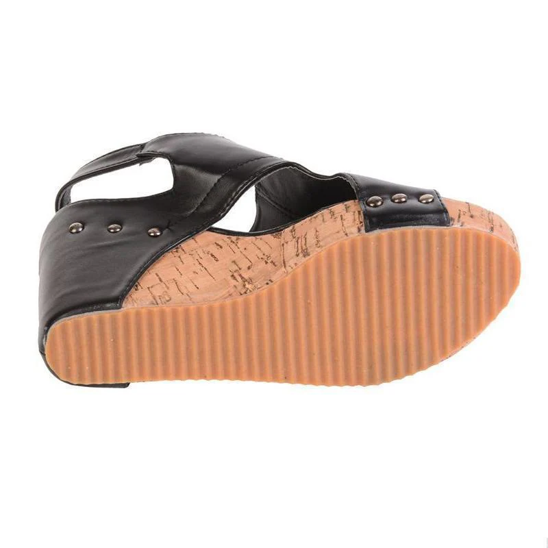Fashionable Wedge Heels Sandals - Image 10