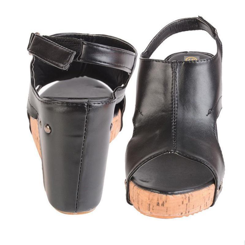 Fashionable Wedge Heels Sandals - Image 11
