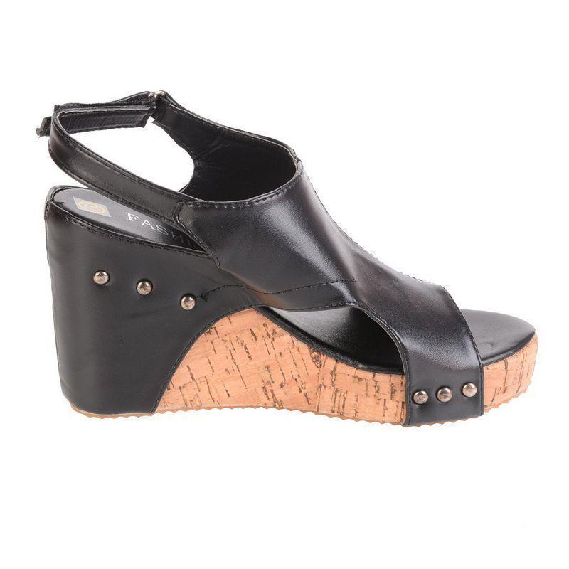 Fashionable Wedge Heels Sandals - Image 9