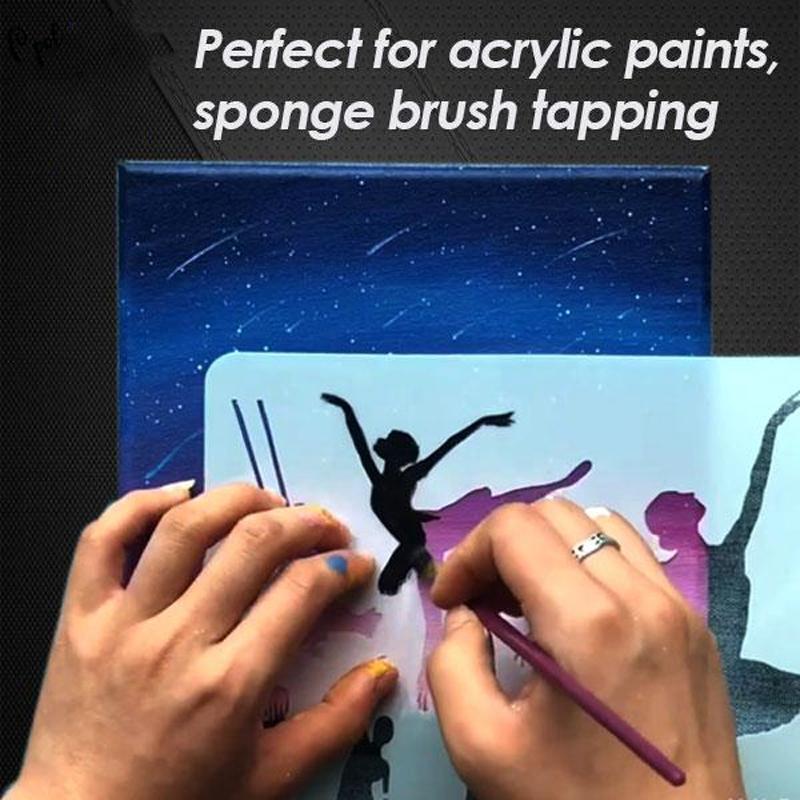 Fast Draw Stencil Art Templates( 12 or 24 Sheets/Set ) - Image 3
