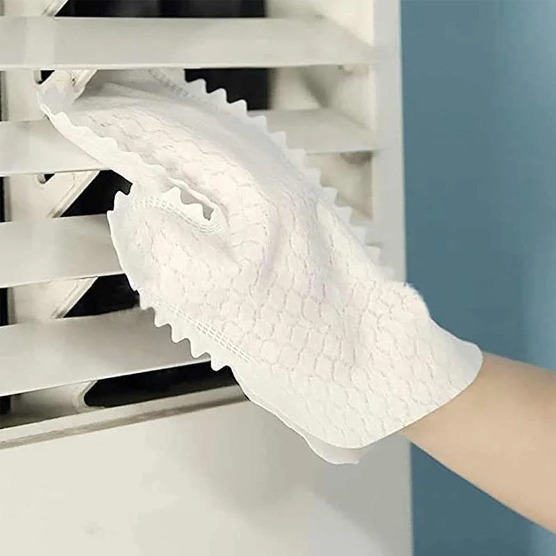 Fish Scale Cleaning Duster Gloves - Image 3