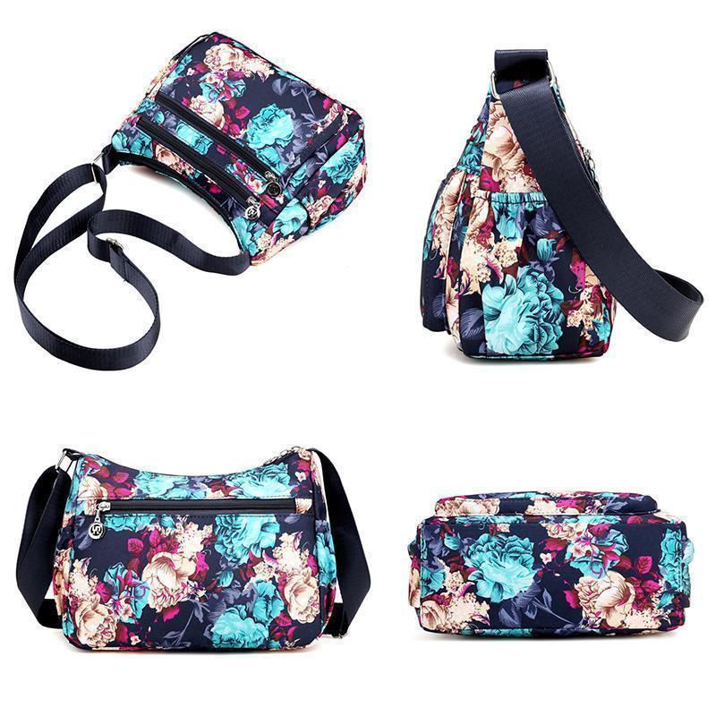Floral Large Capacity Shoulder Bag - Image 7