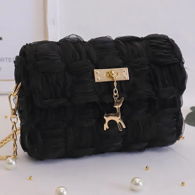 Flowery Chiffon Ribbon Handbag DIY Kit - Image 15