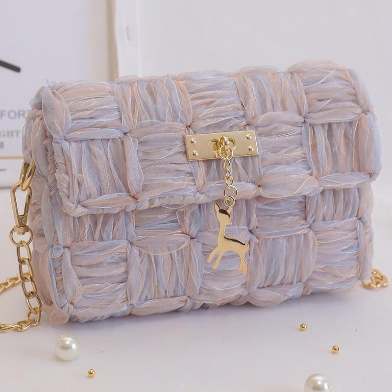 Flowery Chiffon Ribbon Handbag DIY Kit - Image 19