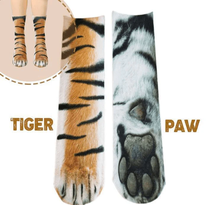 Flurry 3D Animal Paw Socks-[ONE SIZE FITS ALL] - Image 11
