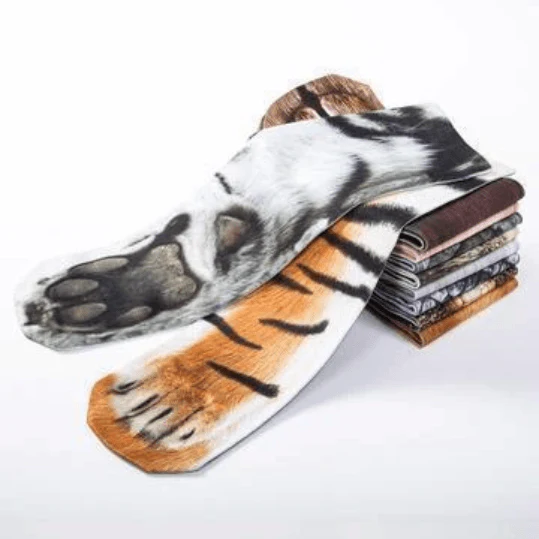 Flurry 3D Animal Paw Socks-[ONE SIZE FITS ALL] - Image 4