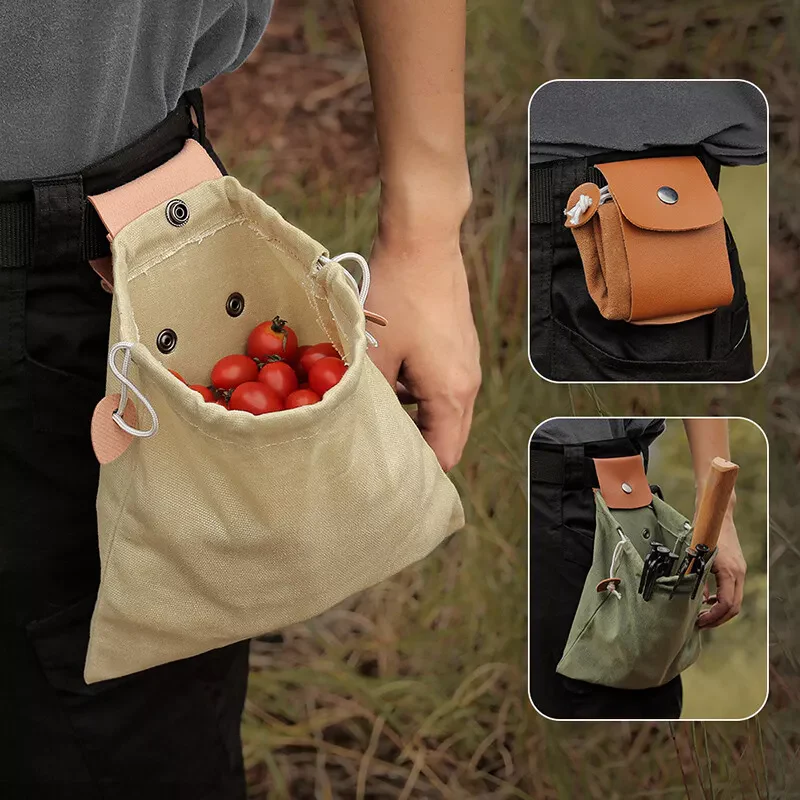 Foldable Canvas Belt Bag - Image 2