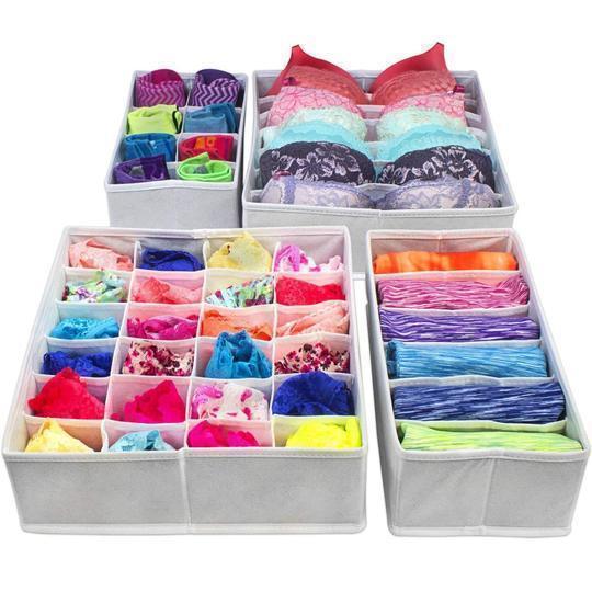 Foldable Closet Underwear Organizer(4 pics/1 Set) - Image 14