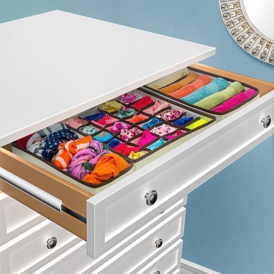 Foldable Closet Underwear Organizer(4 pics/1 Set) - Image 3