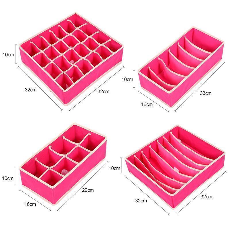 Foldable Closet Underwear Organizer(4 pics/1 Set) - Image 5