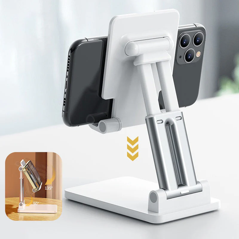 Foldable Desktop Phone Tablet Stand Mobile Desk Holder - Image 12
