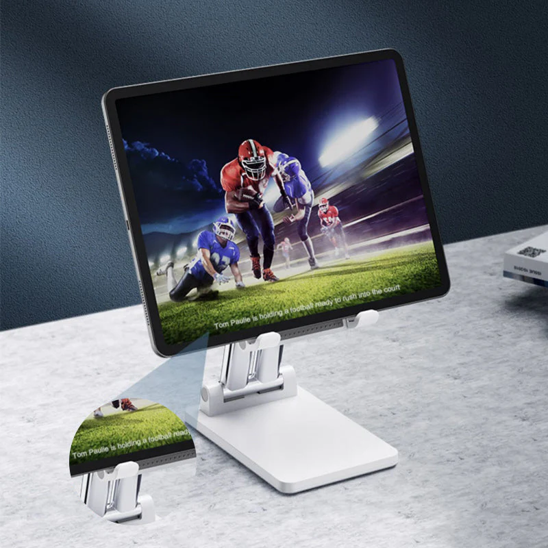 Foldable Desktop Phone Tablet Stand Mobile Desk Holder - Image 13