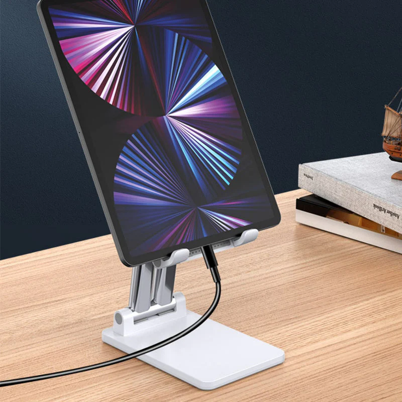 Foldable Desktop Phone Tablet Stand Mobile Desk Holder - Image 14