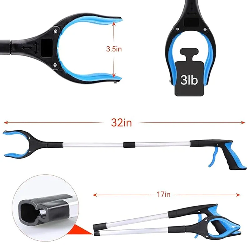 Foldable Grabber With 360° Swivel Clip - Image 12