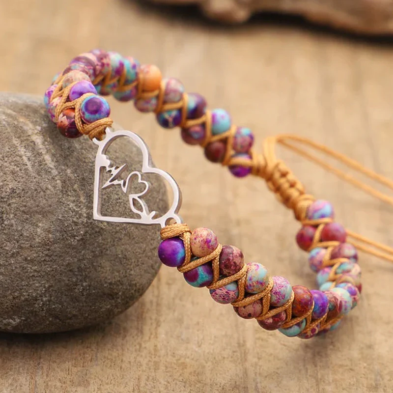 For Granddaughter - For You Are Always In Mine Beads Bracelet - Image 11